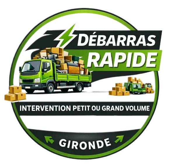 Logo Débarras Rapide Gironde - Intervention petit ou grand volume